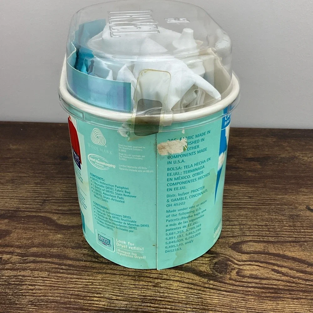 Dryel Fabric Care Starter Kit Open Box 1 Missing And 4 Dry Cleaners Secret 2003